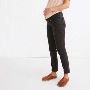 Madewell Maternity Side Panel Perfect Vintage Jeans in Lunar Wash 29